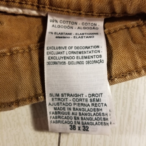 Denizen from Levi's Jeans Mens Denizen Levi Khaki Jeans Slim